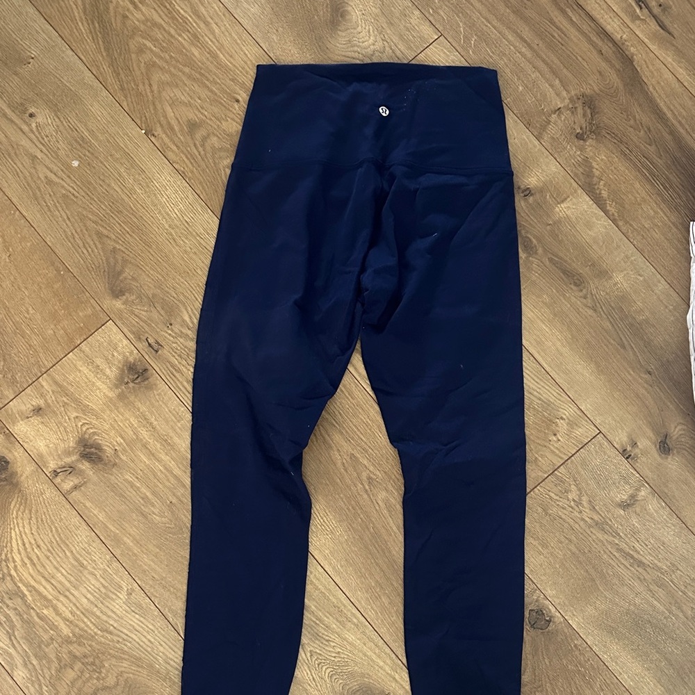 Lululemon Navy High-Waist Leggings